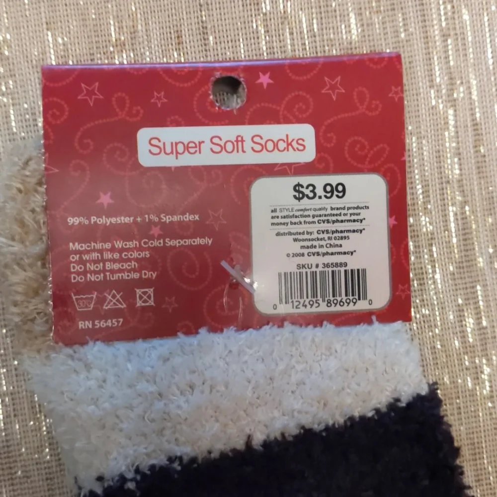 Soft cozy socks LOT of 2
